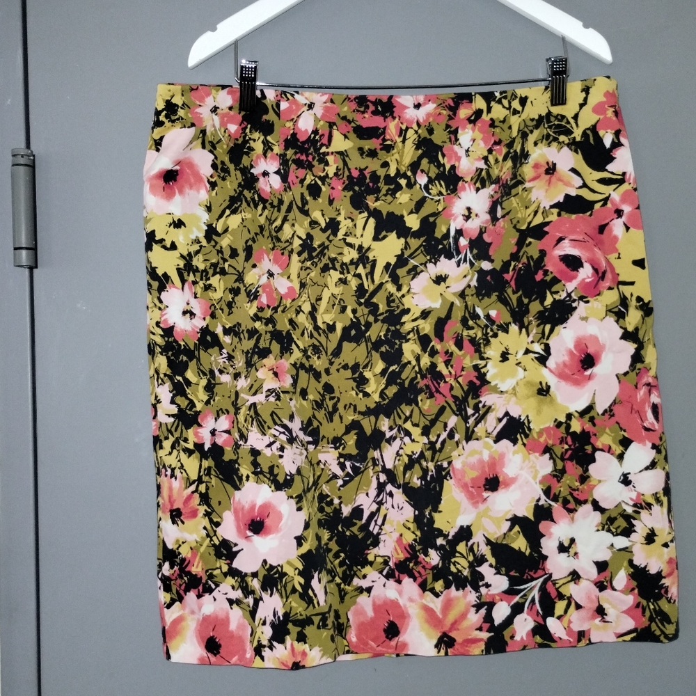 J.Jill- Floral Cotton Blend size 18